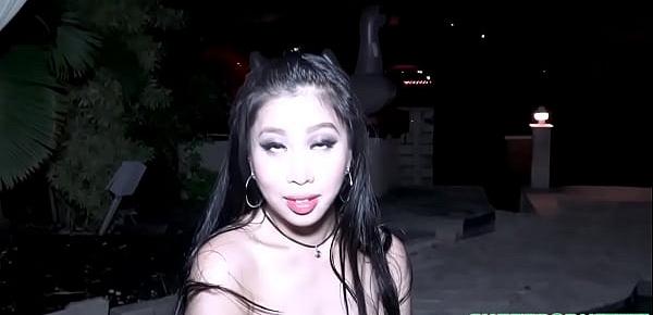  Jade Kush Smoking Hot Asian Babe Caught Swimming Fucking